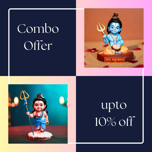Lord Shiva Murti Combo Set