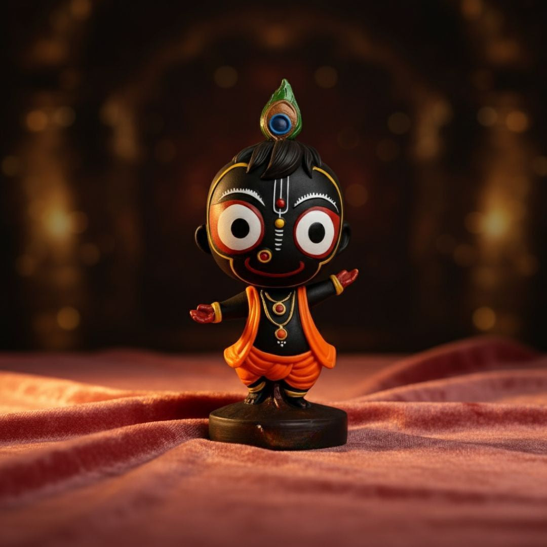 Dancing Lord Jagannath Murti