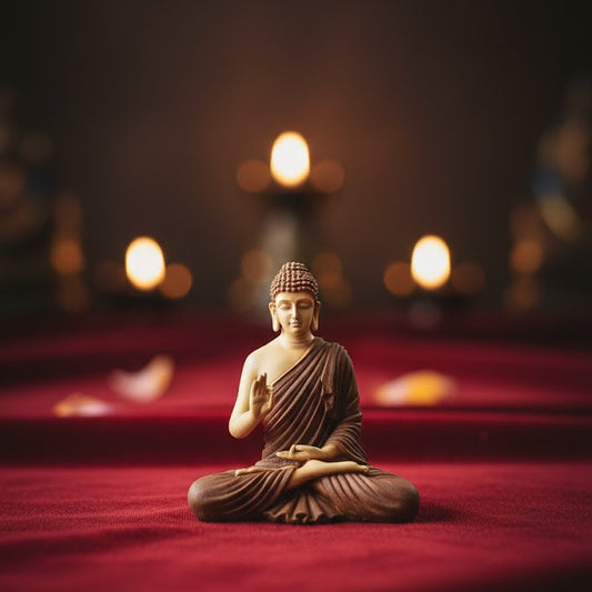 Lord Buddha Statue (Brown)