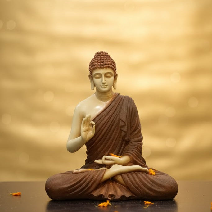 Lord Buddha Statue (Brown)