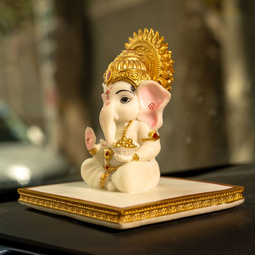 Shri Ganesha with Modak Idol