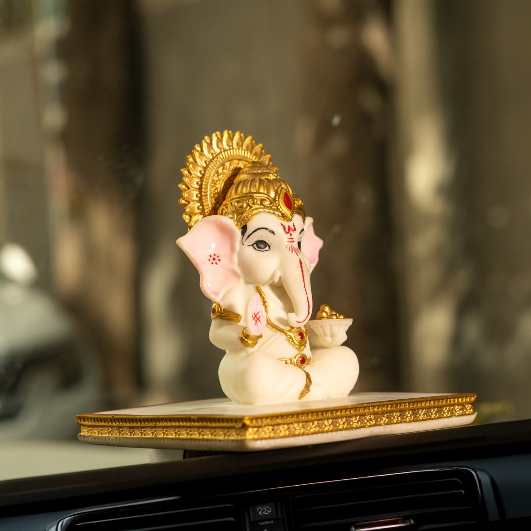 Shri Ganesha with Modak Idol