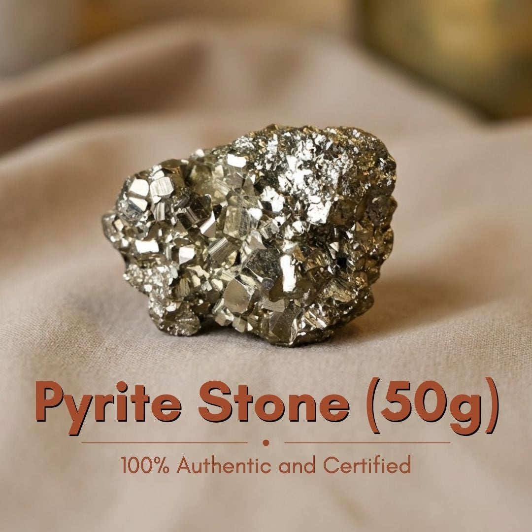 Natural Raw Pyrite Stone (50g)