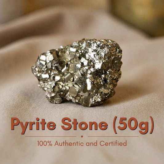 Natural Raw Pyrite Stone (50g)
