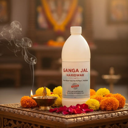Haridwar Ganga Jal | 100% Pure & Untouched Holy Water from Har Ki Pauri