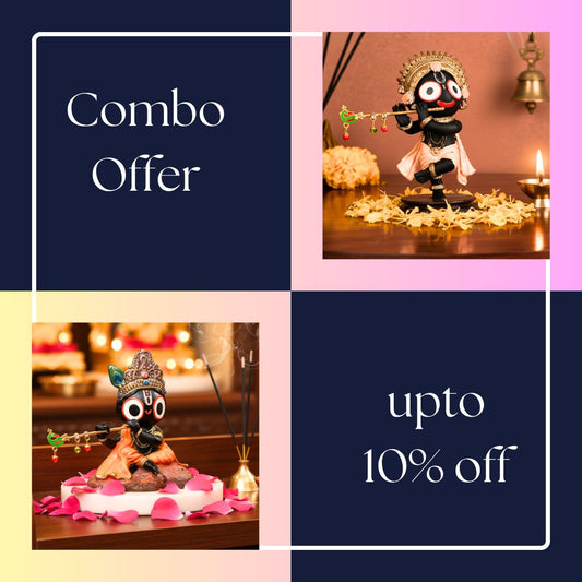 Bhagwan Jagannath Murti Combo Set