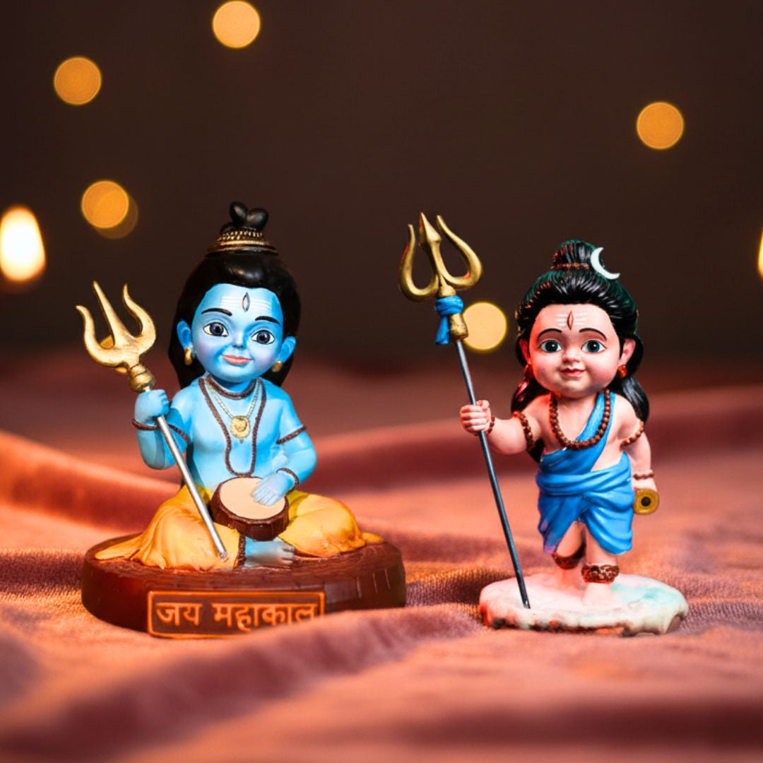 Lord Shiva Murti Combo Set