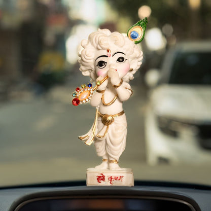 Shri Krishna Idol (White Color)