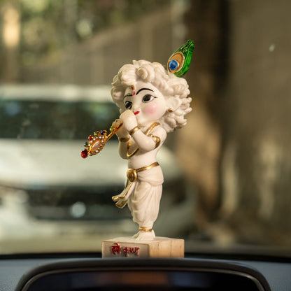 Shri Krishna Idol (White Color)
