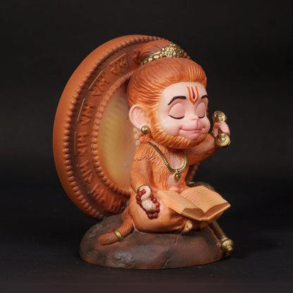 Meditating Hanuman Ji Idol