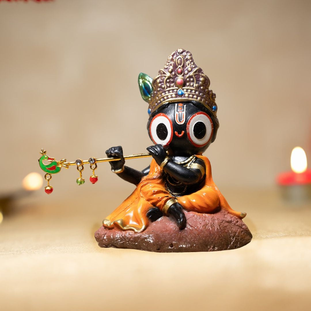 Sitting Lord Jagannath Idol