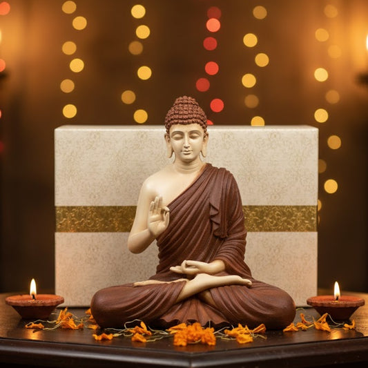 Lord Buddha Statue (Brown)