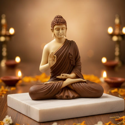 Lord Buddha Statue (Brown)