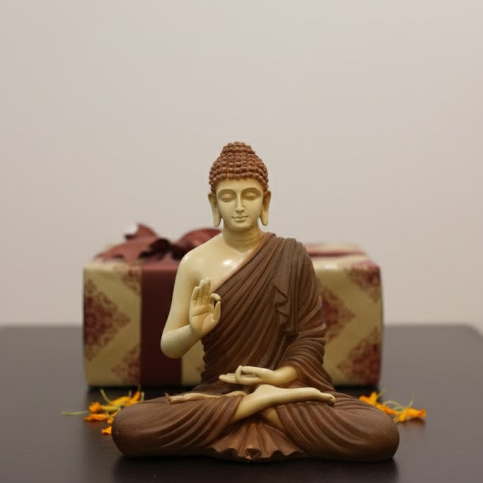 Lord Buddha Statue (Brown)