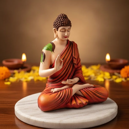 Lord Buddha Statue (Red)