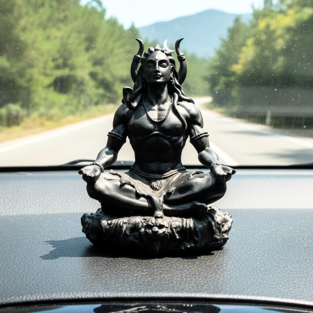 Meditating Lord Adiyogi Idol