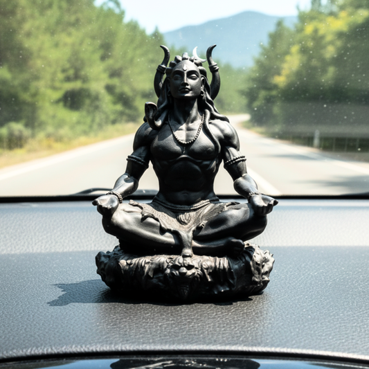 Meditating Lord Adiyogi Idol